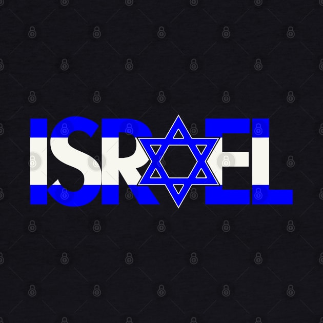 Flag of Israel - Star of David by Tainted